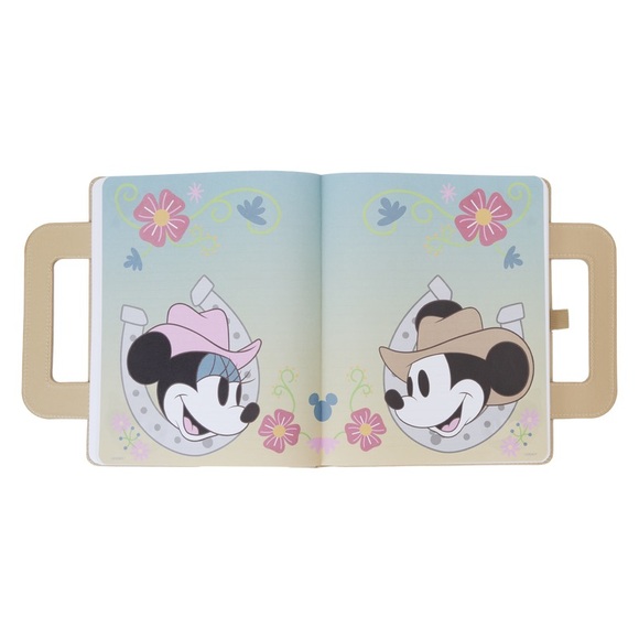 Cowboy Mickey and Minnie Lunchbox Journal Loungefly - Picture 5 of 6
